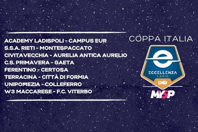 Ottavi Coppa Italia