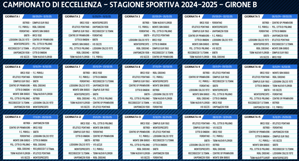 Eccellenza Lazio Girone B