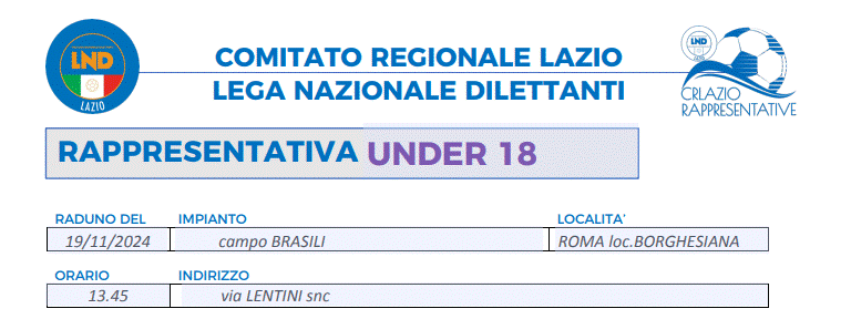 Comitato Regionale Lazio