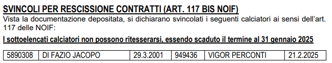 Svincoli rescissione