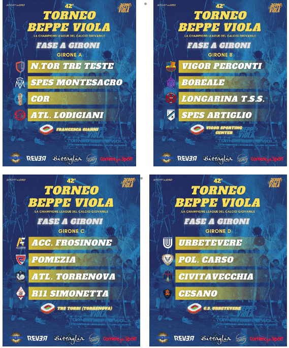Beppe Viola tabellone principale