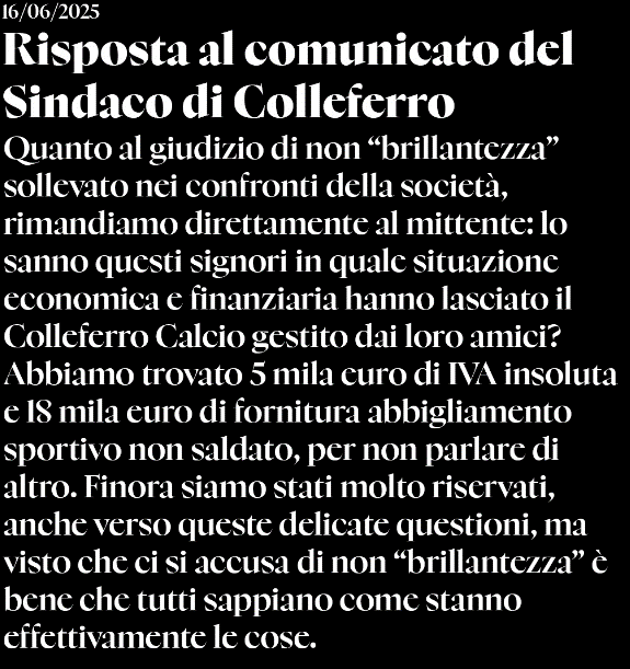 Colleferro 3