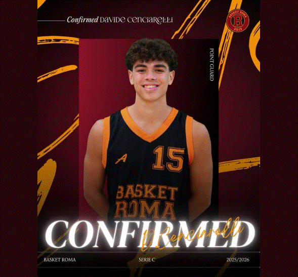 Basket Roma Davide Cenciarelli