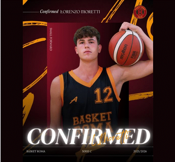 Basket Roma Lorenzo Moretti