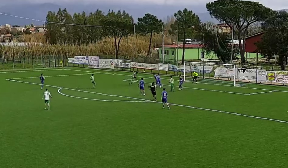 Eccellenza, Monte San Biagio-Fonte Meravigliosa 4-1: poker dei biancoverdi