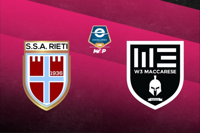 SSA Rieti-W3 Maccarese Eccellenza Lazio