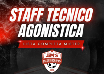 Jem’s Soccer Academy, svelati tutti i mister del settore agonistico